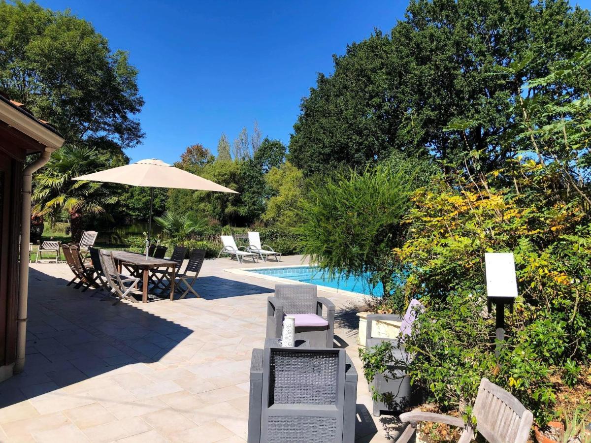 Maison Charmante Avec Piscine Privee A Saint-Georges-De-Pointindouxc ภายนอก รูปภาพ